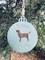 Dog Breed Personalized Custom Ornament Red Green White Holiday Christmas product 3